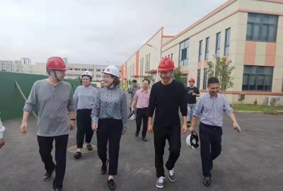 生态环境部固体废物与化学品管理技术中心考察调研越信环保