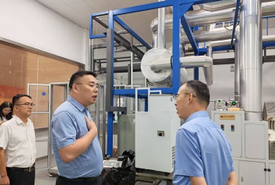 绍兴市副市长孙君一行调研德创环保